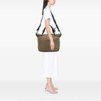 Gucci Large GG Canvas Icon Bit Satchel