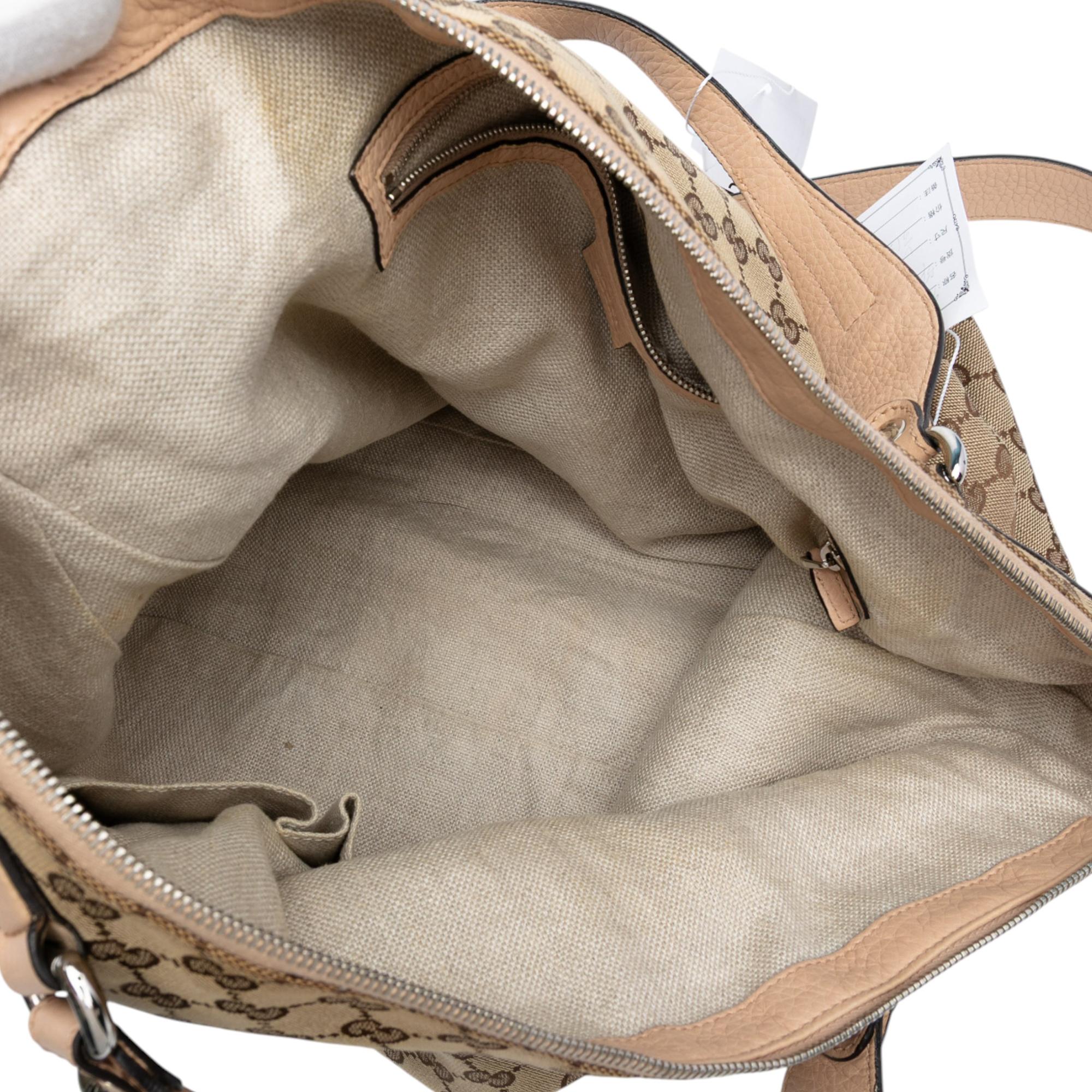 Gucci Large GG Canvas Icon Bit Satchel
