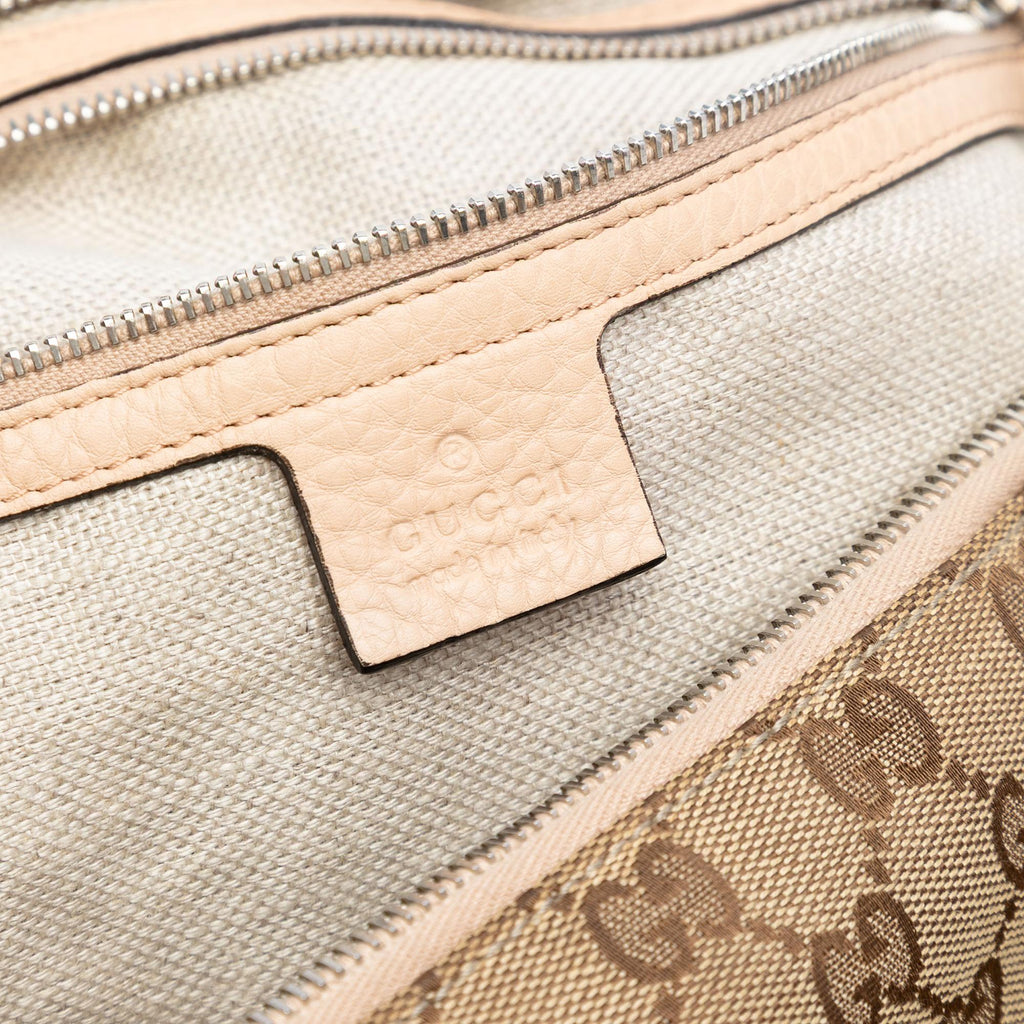 Gucci Large GG Canvas Icon Bit Satchel