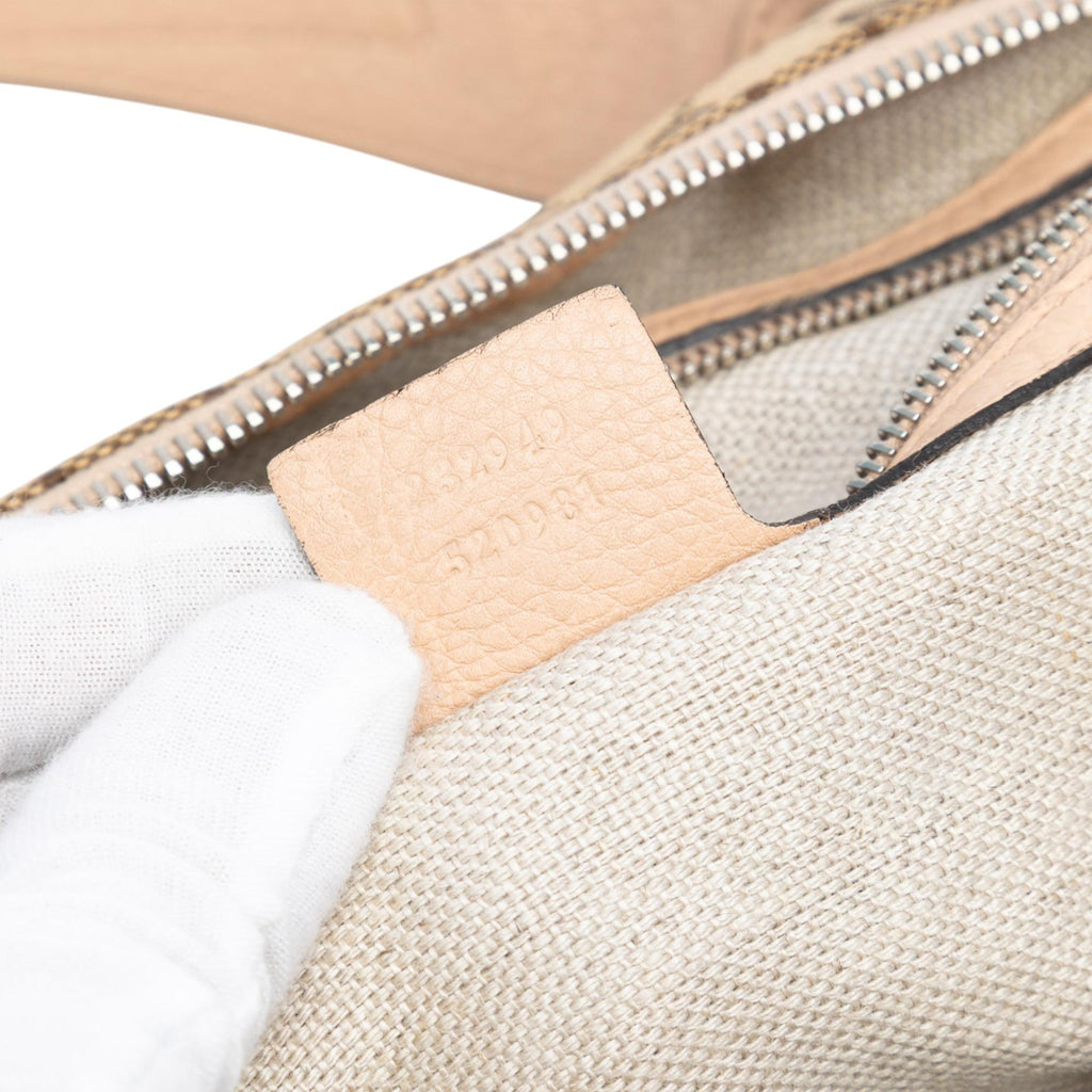 Gucci Large GG Canvas Icon Bit Satchel