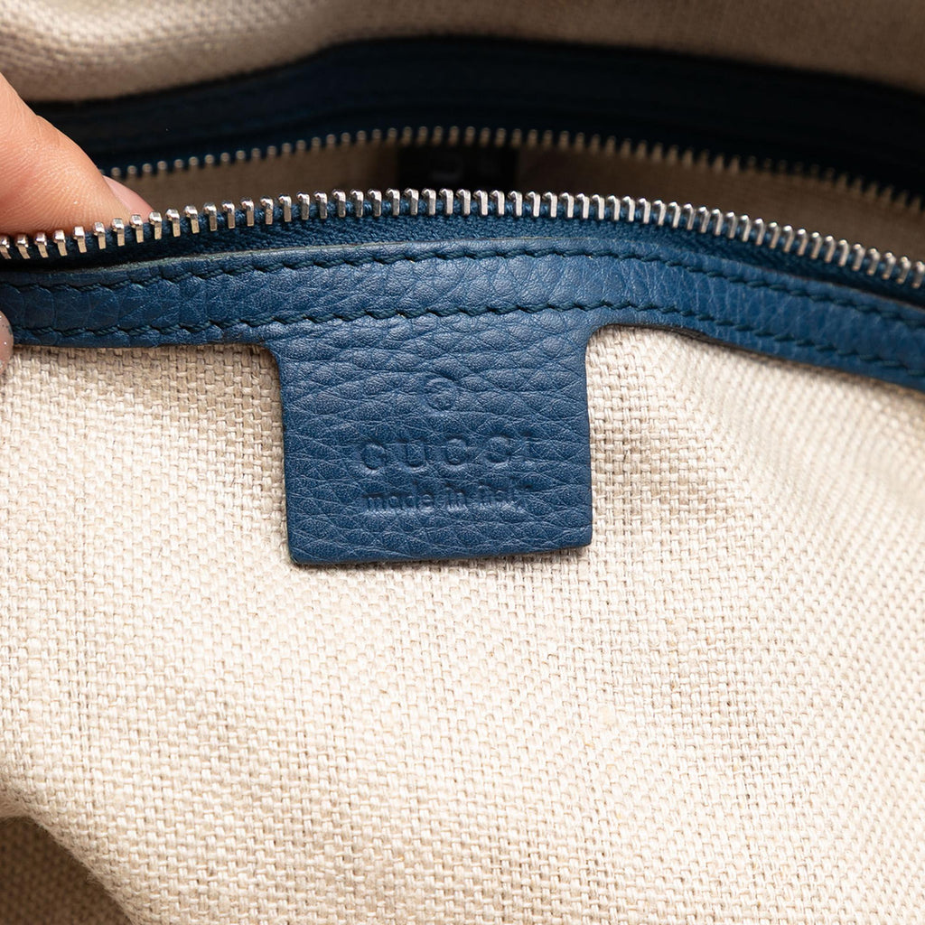 Gucci Large GG Canvas Icon Bit Satchel