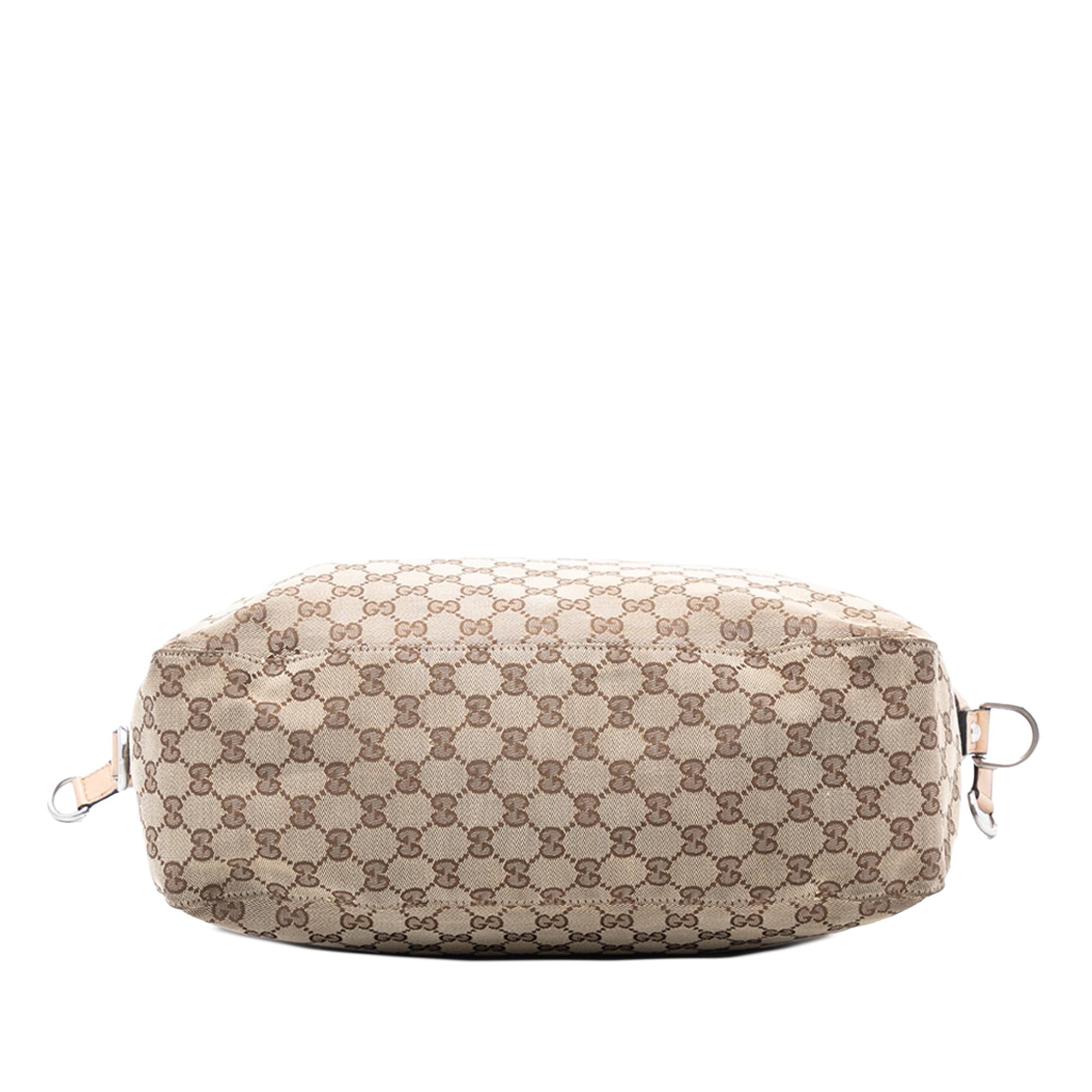 Gucci Large GG Canvas Icon Bit Satchel