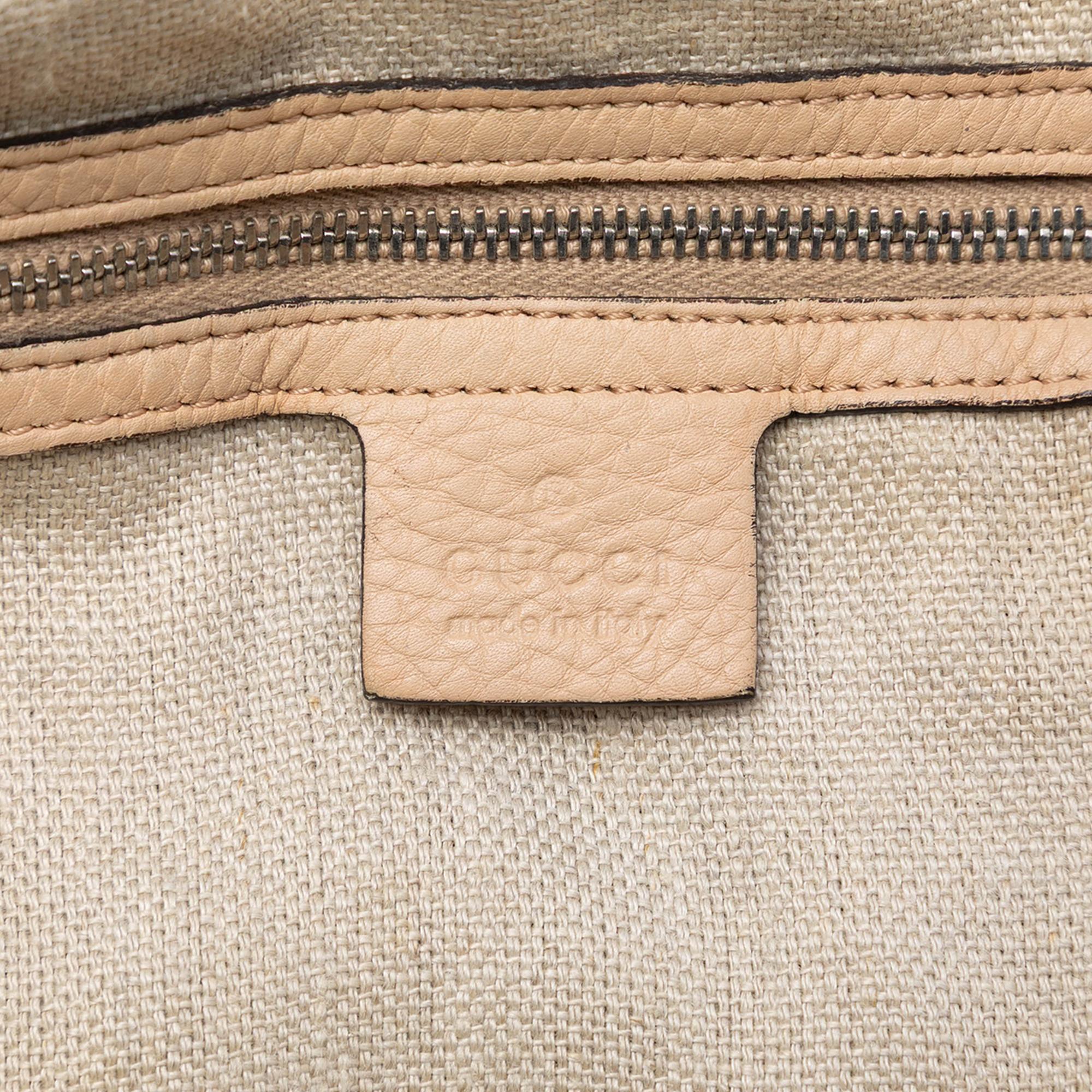 Gucci Large GG Canvas Icon Bit Satchel