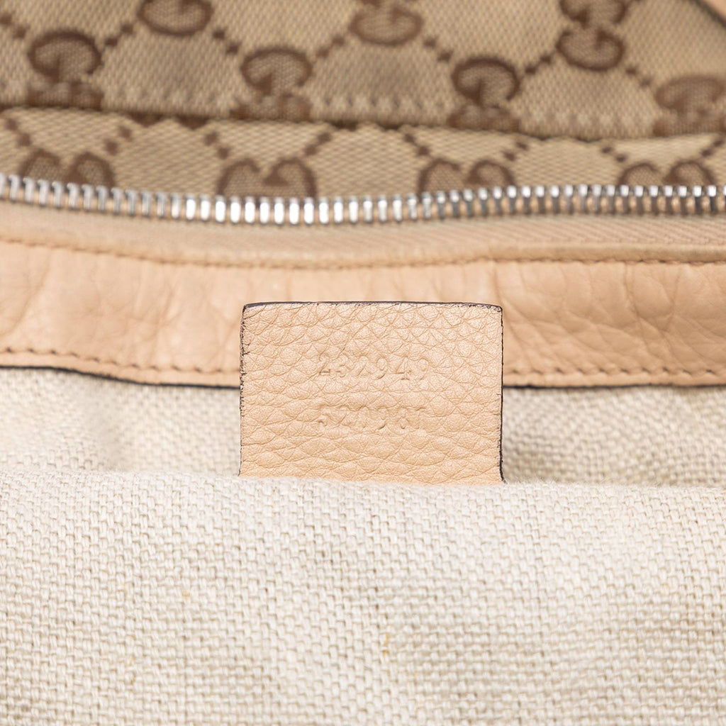 Gucci Large GG Canvas Icon Bit Satchel