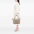 Gucci Large GG Canvas Icon Bit Satchel