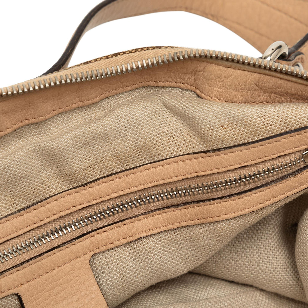 Gucci Large GG Canvas Icon Bit Satchel