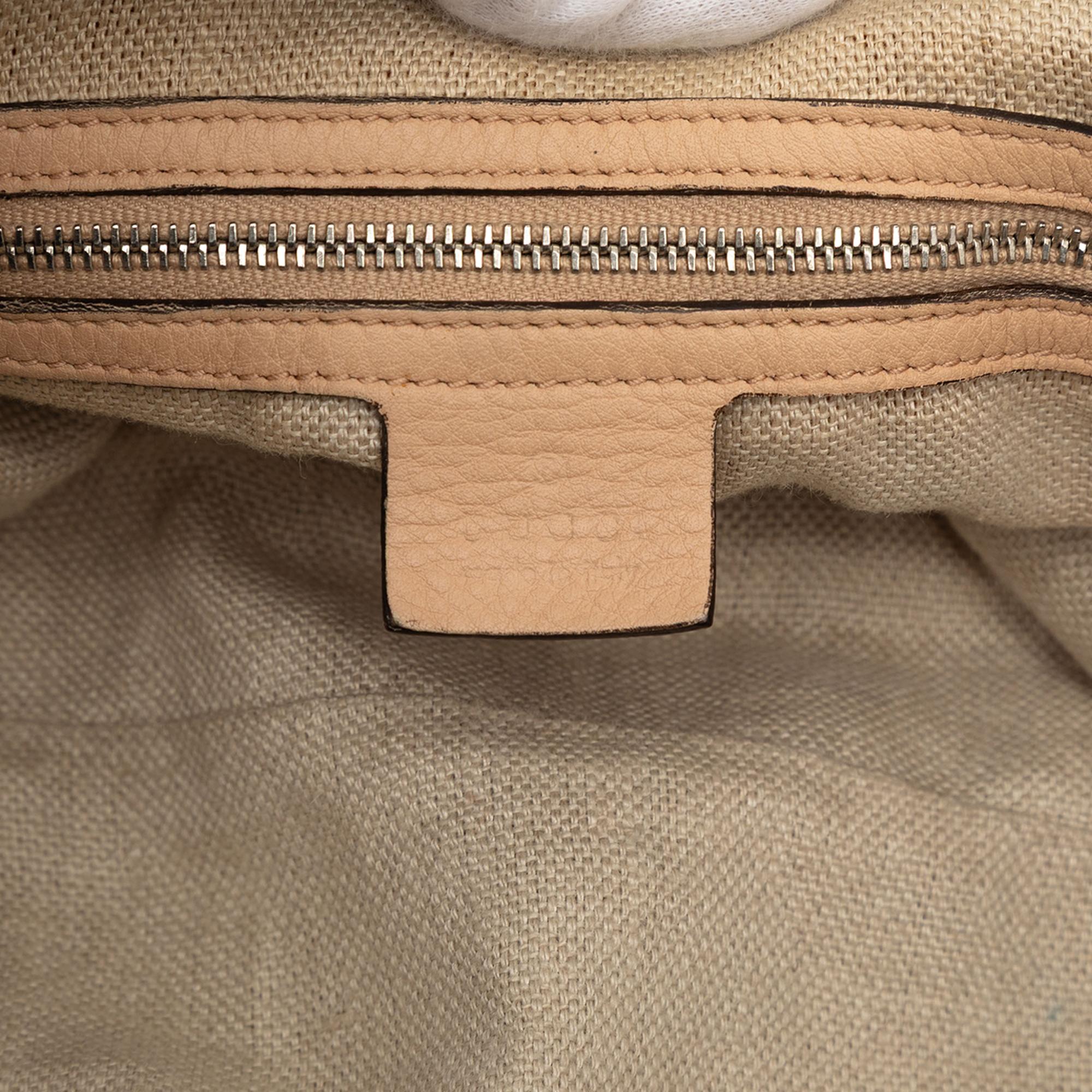 Gucci Large GG Canvas Icon Bit Satchel