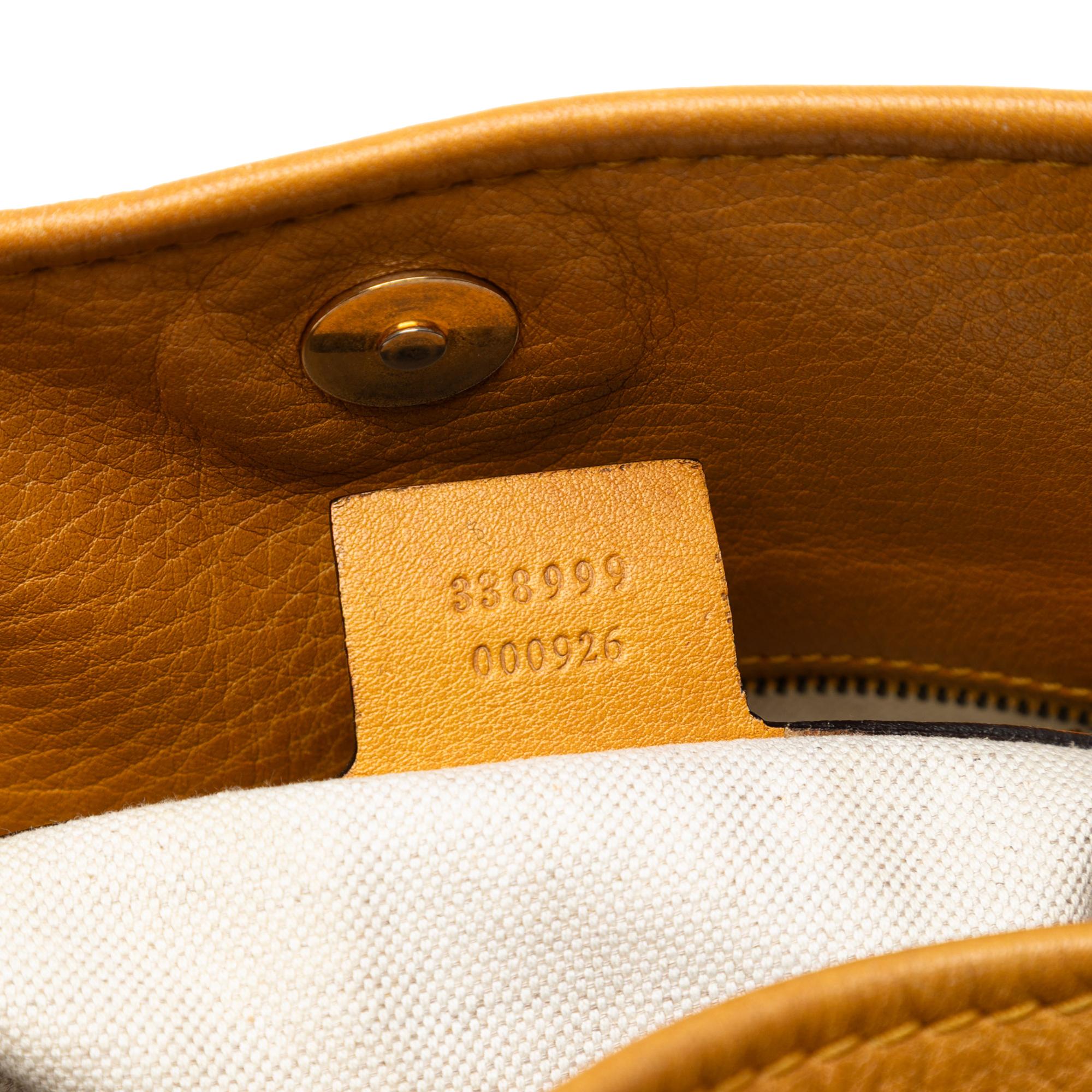 Gucci Large GG Canvas Laidback Crafty Tote