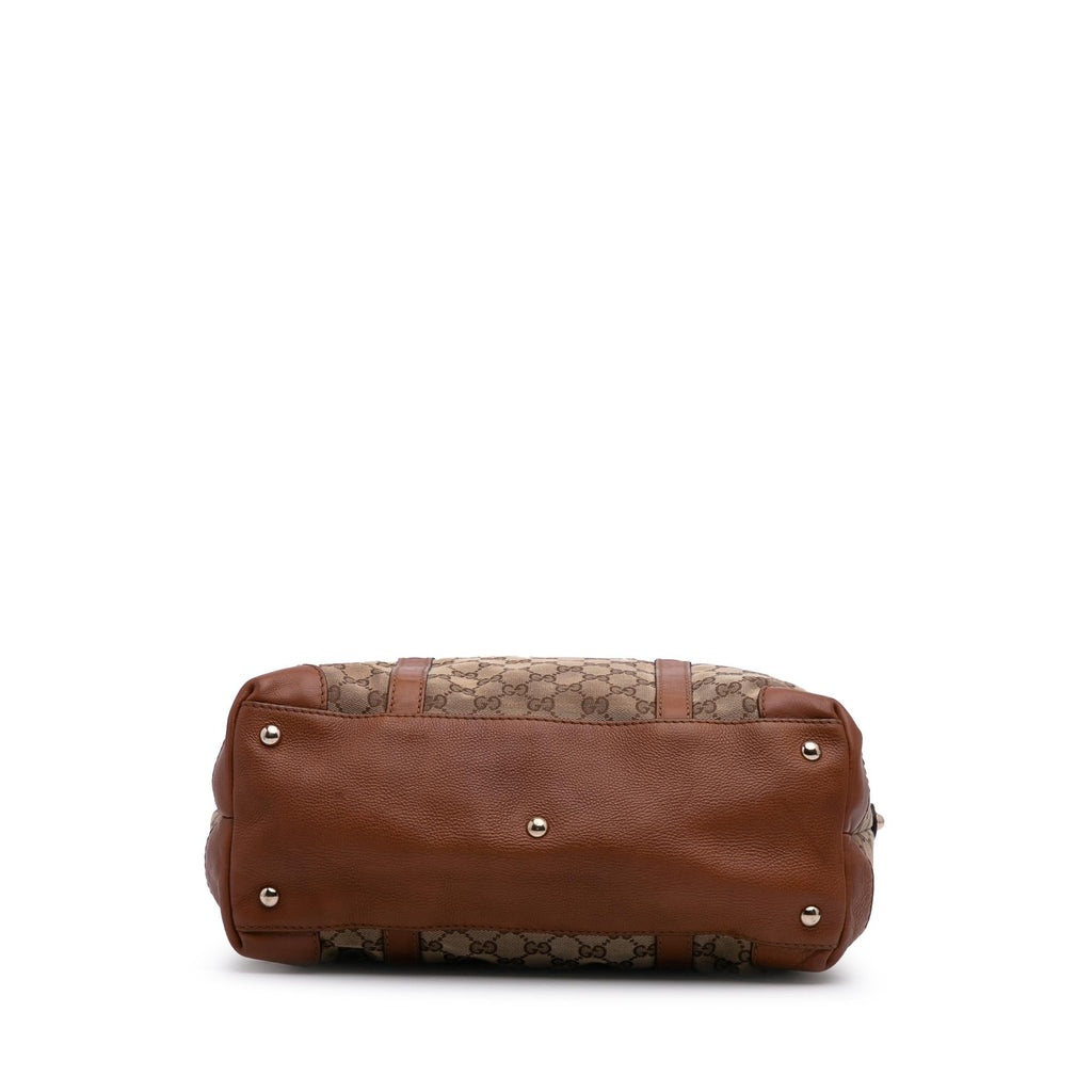 Gucci Large GG Canvas Marrakech Tote