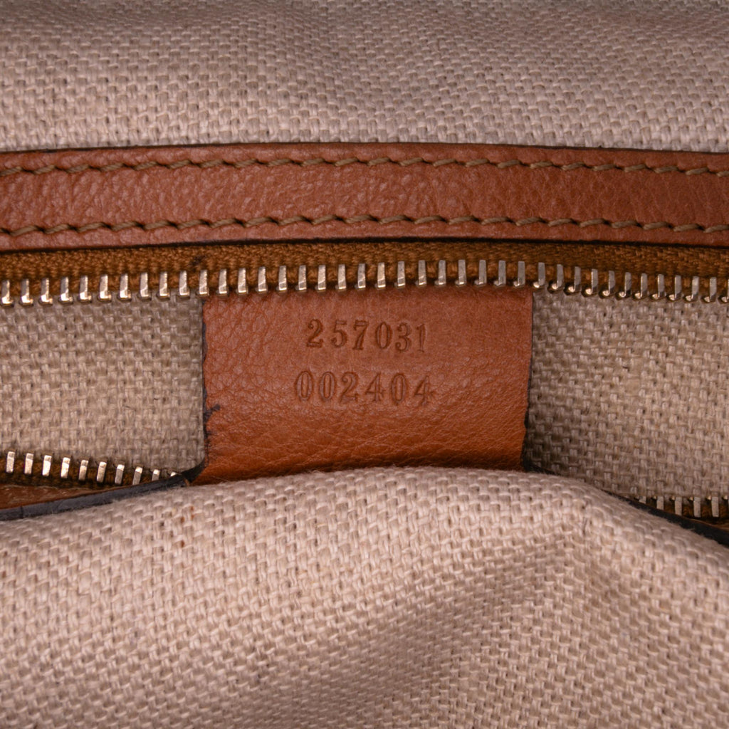 Gucci Large GG Canvas Marrakech Tote