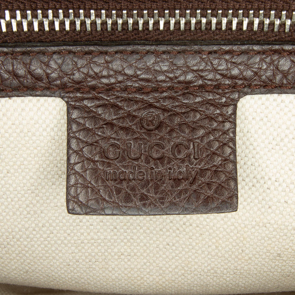 Gucci Large GG Canvas New Bamboo Satchel (SHG-rWP7tz)