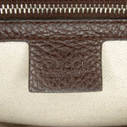 Gucci Large GG Canvas New Bamboo Satchel (SHG-rWP7tz)