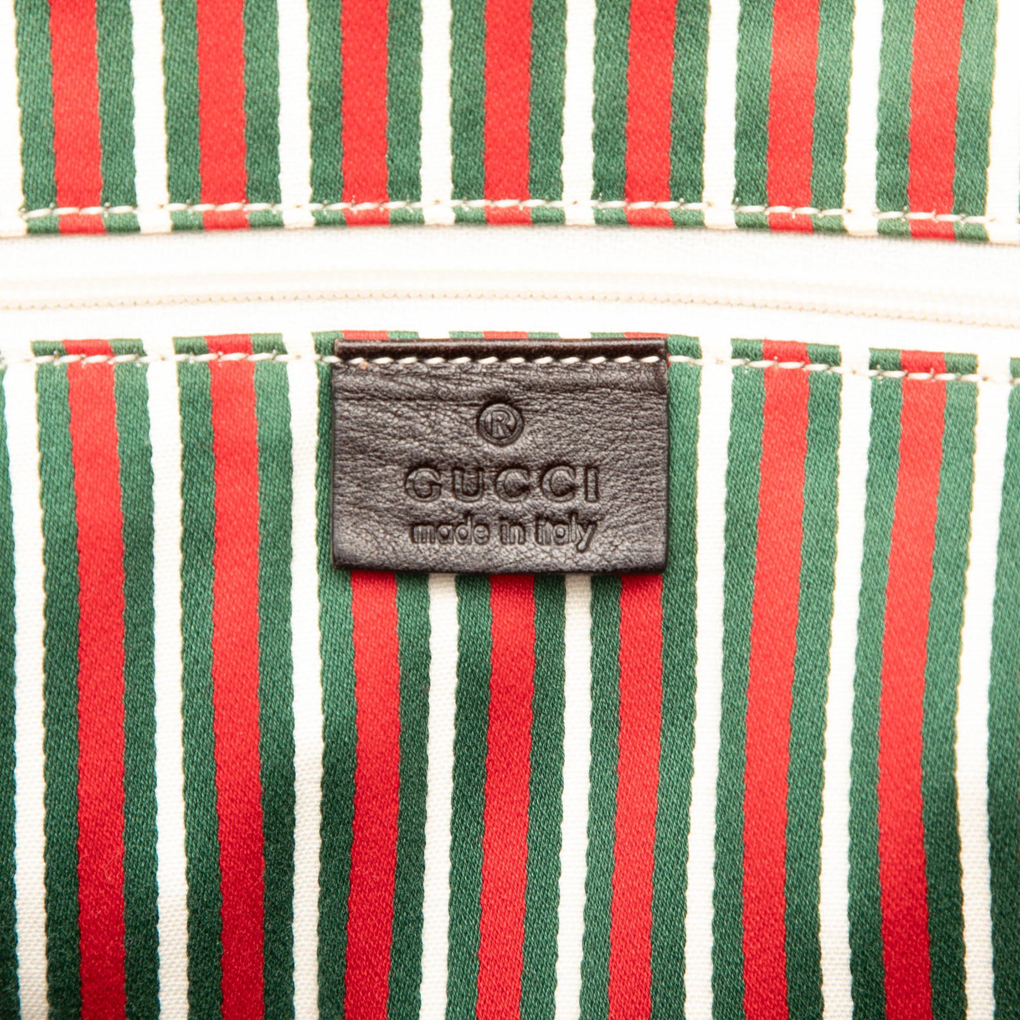 Gucci Large GG Canvas New Britt Tote