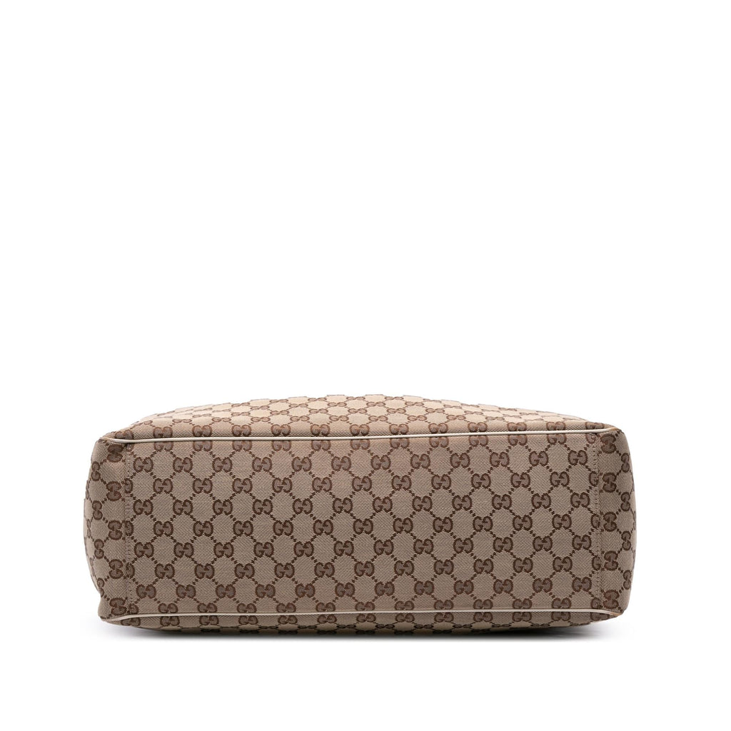 Gucci Large GG Canvas Positano Tote