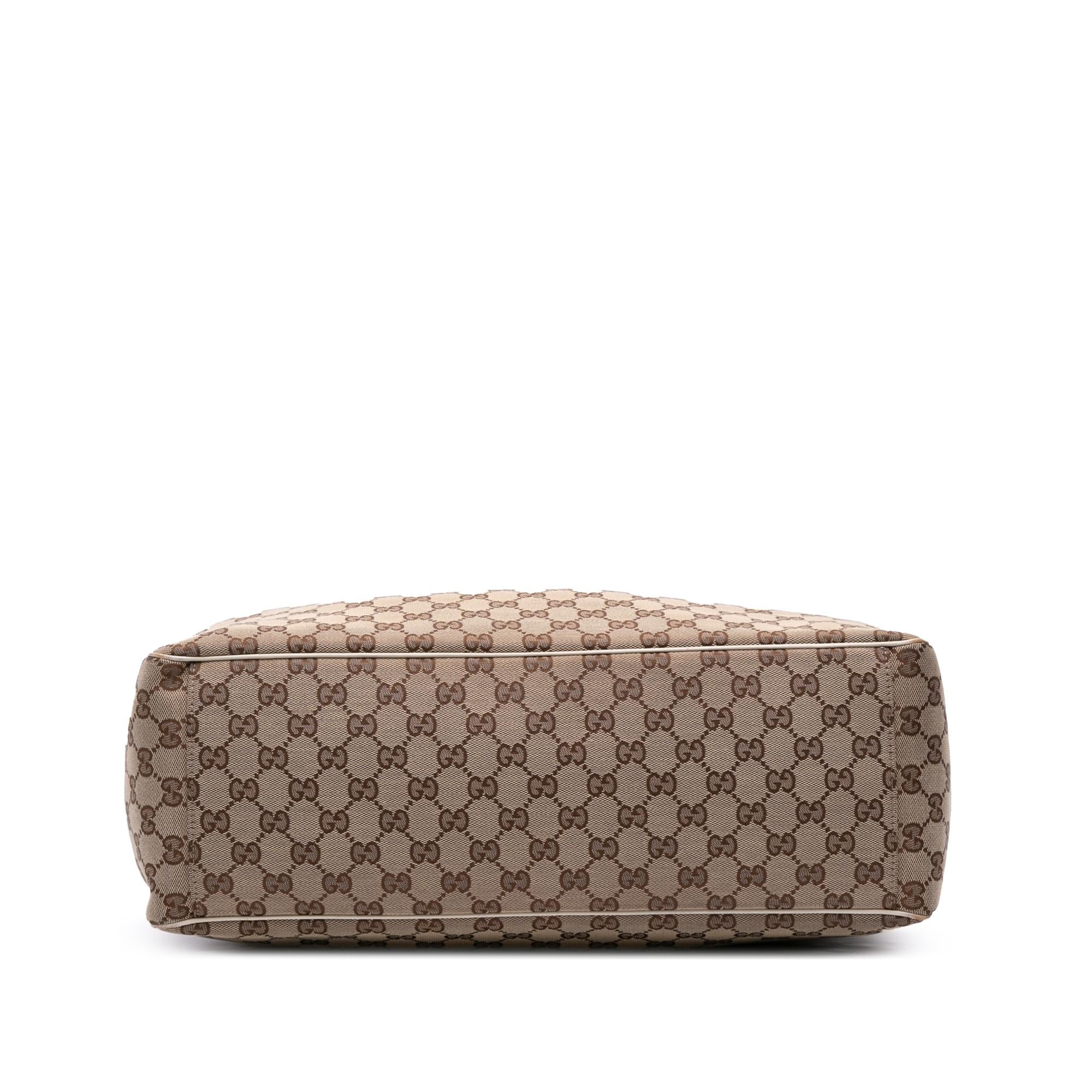 Gucci Large GG Canvas Positano Tote