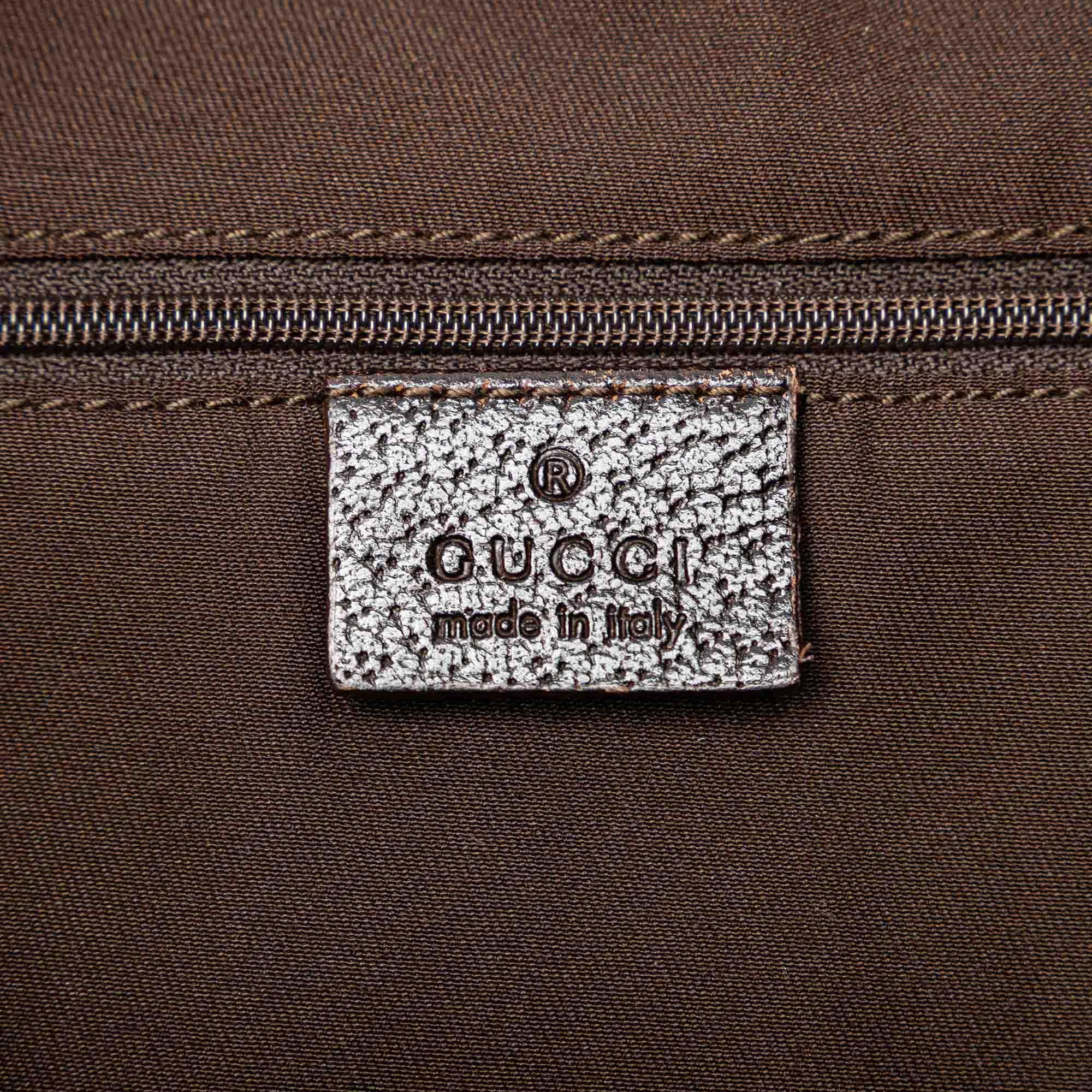 Gucci Large GG Canvas Princy Hobo (SHG-Ez5rRi)