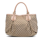 Gucci Large GG Canvas Scarlett Tote