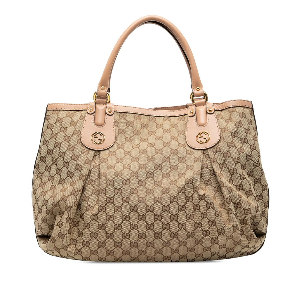 Gucci Large GG Canvas Scarlett Tote