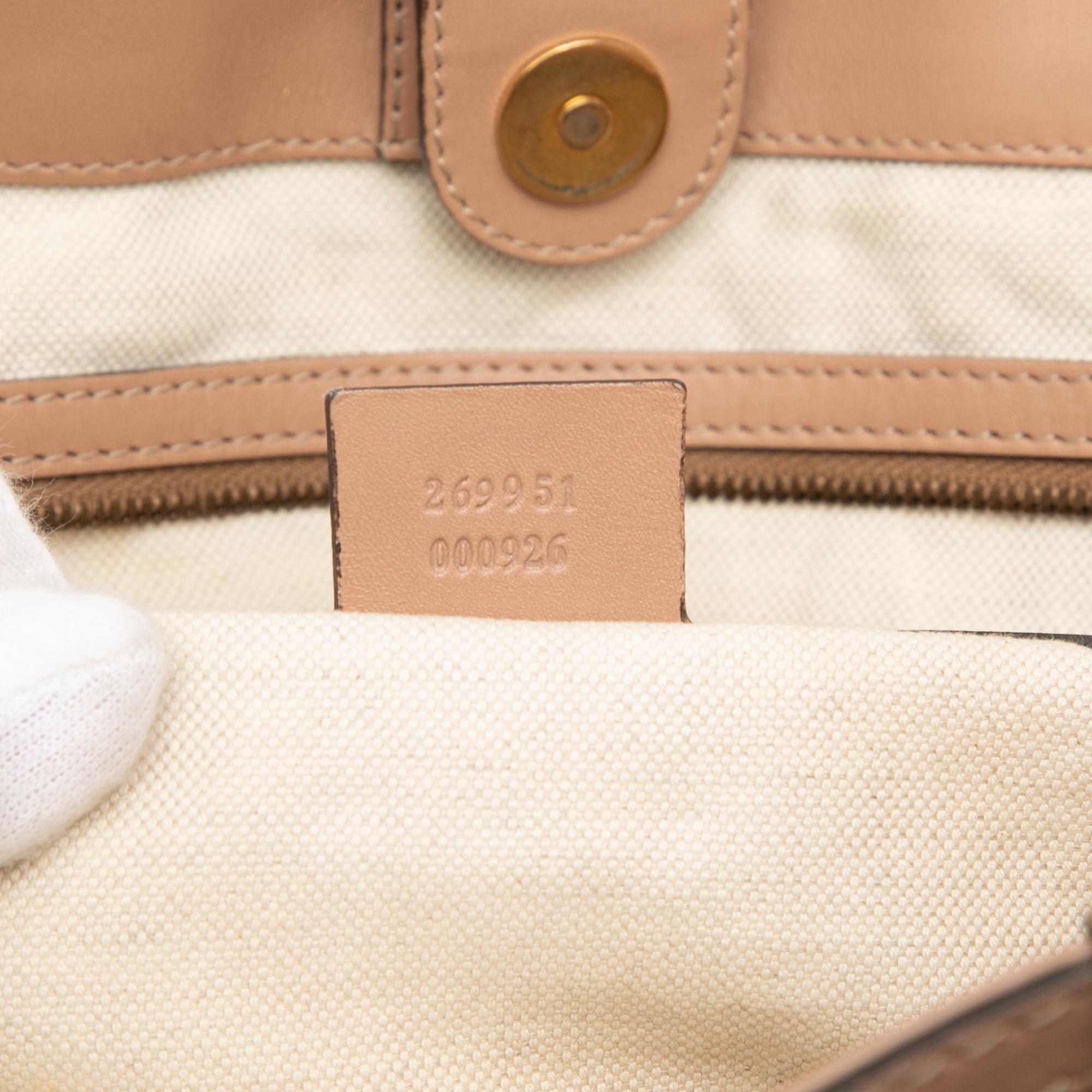 Gucci Large GG Canvas Scarlett Tote