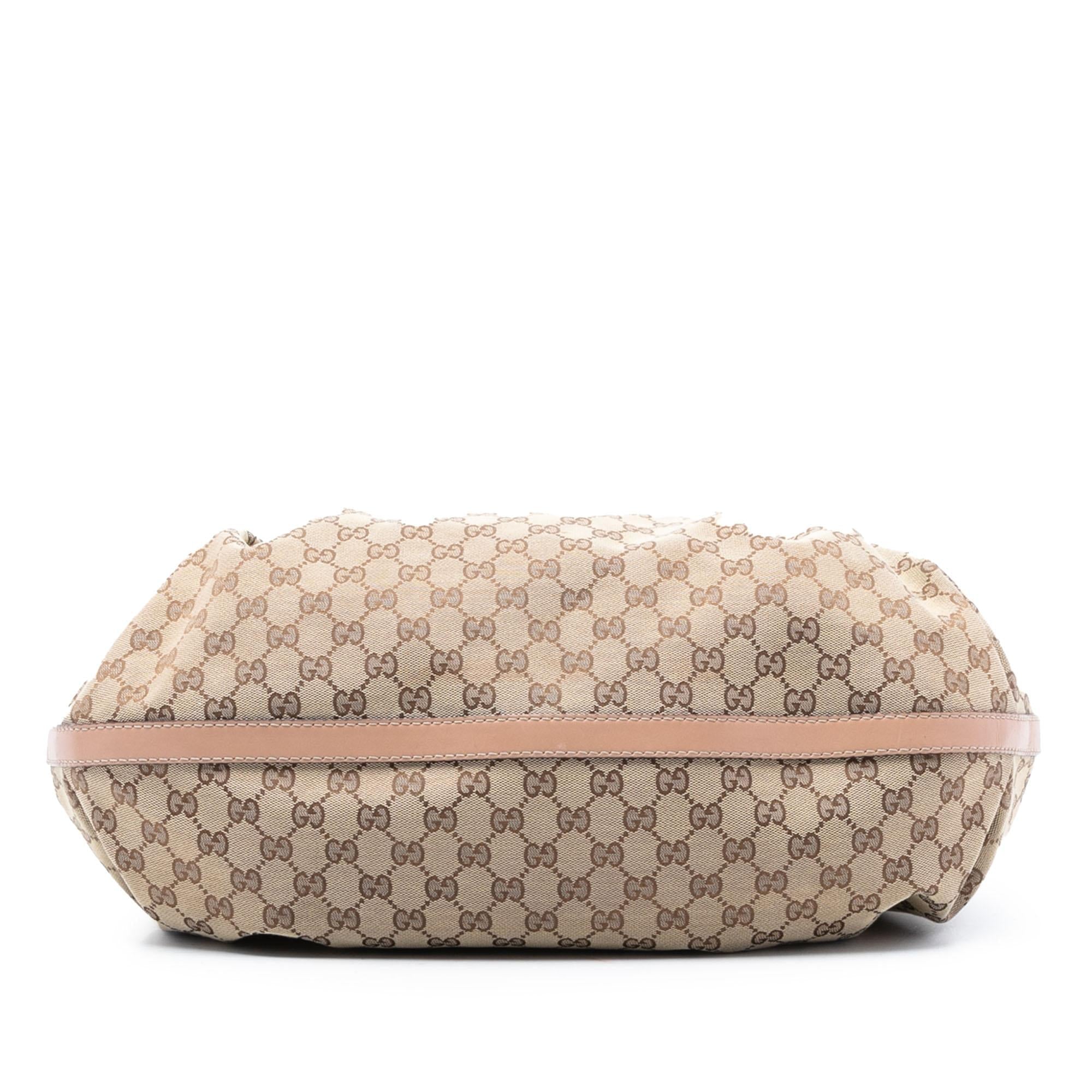 Gucci Large GG Canvas Scarlett Tote