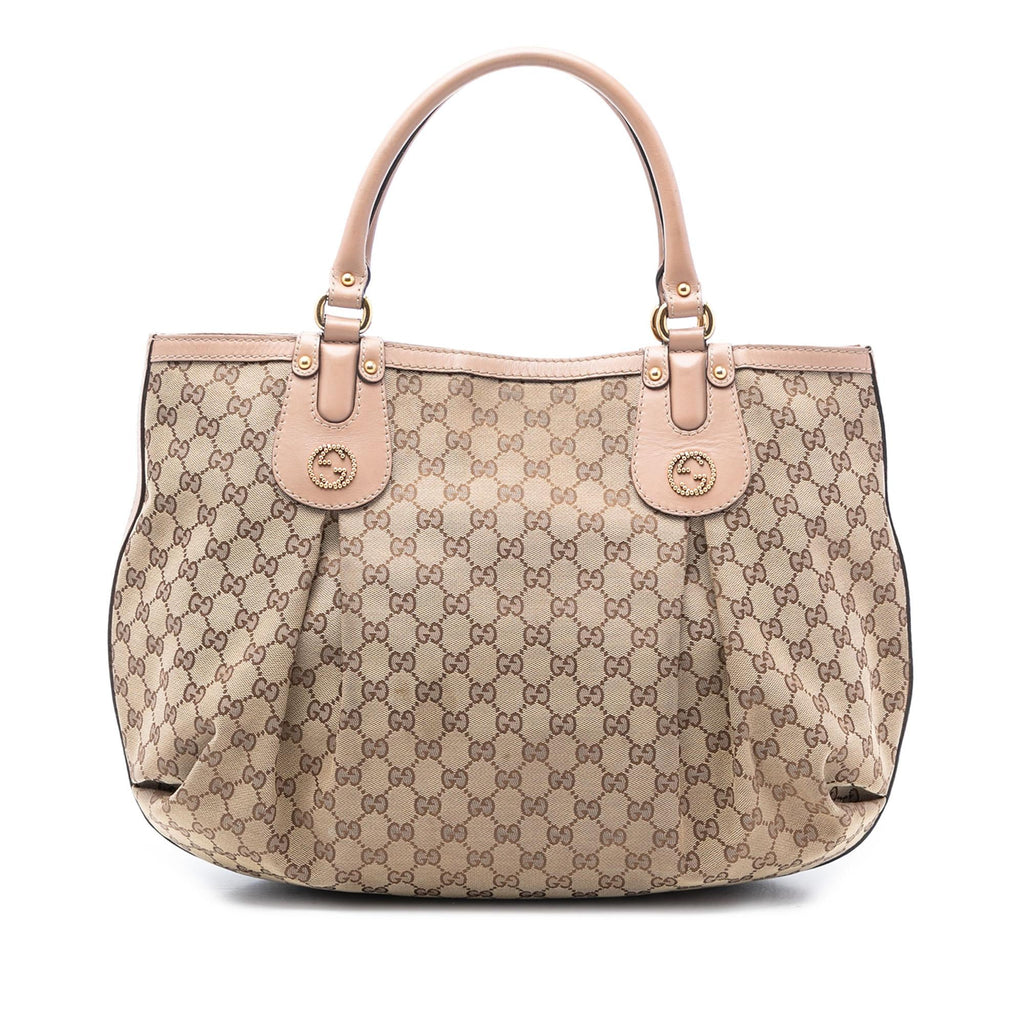 Gucci Large GG Canvas Scarlett Tote
