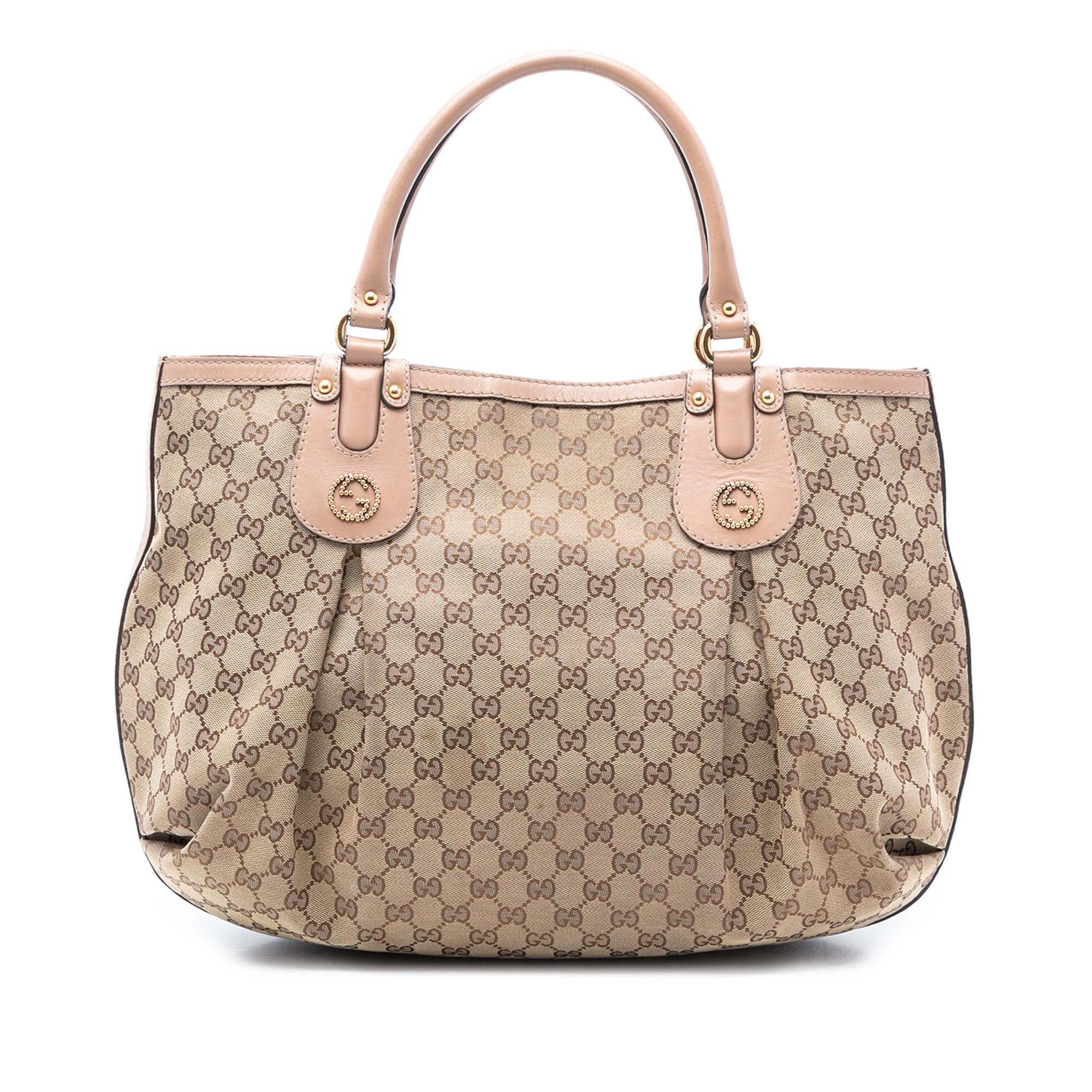Gucci Large GG Canvas Scarlett Tote