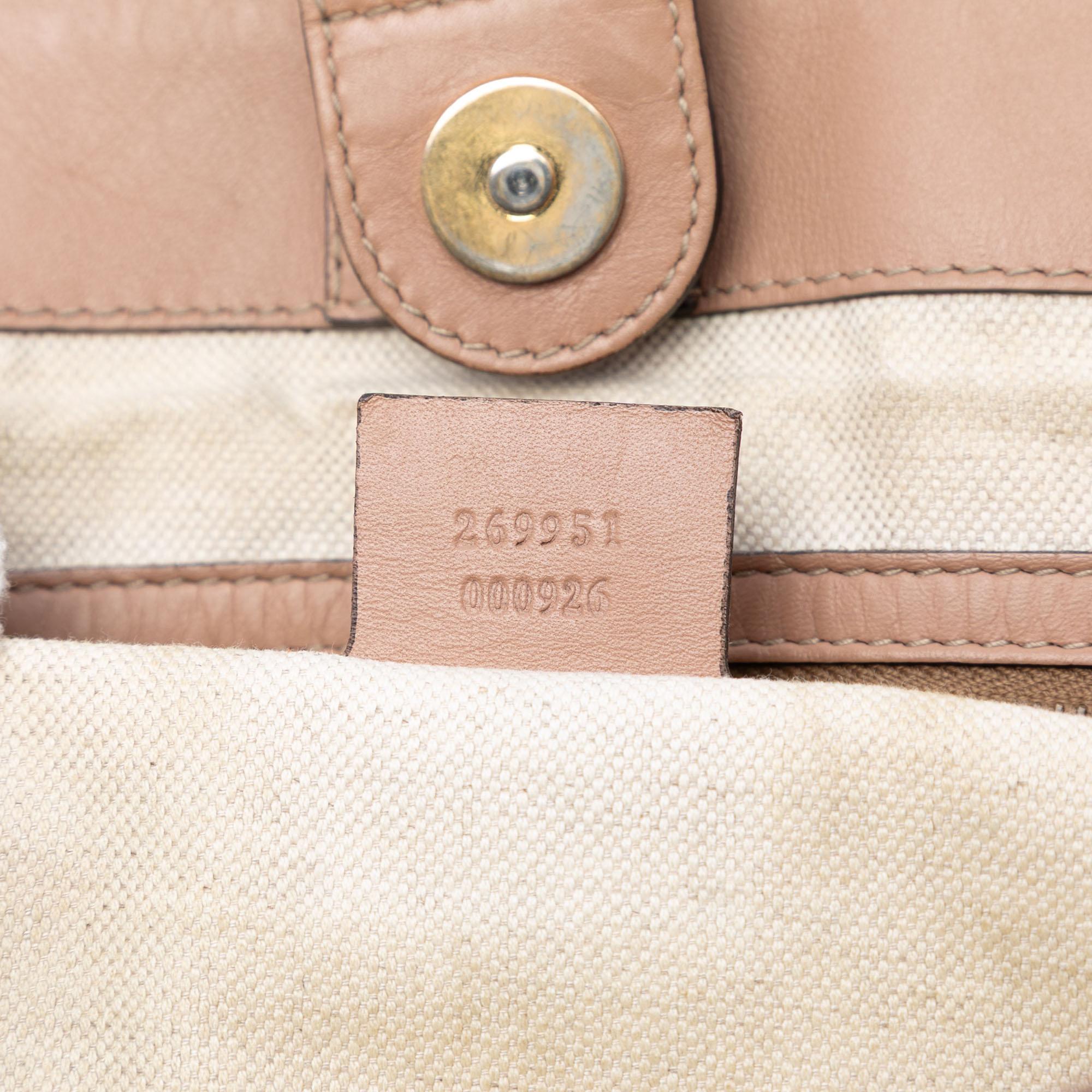 Gucci Large GG Canvas Scarlett Tote