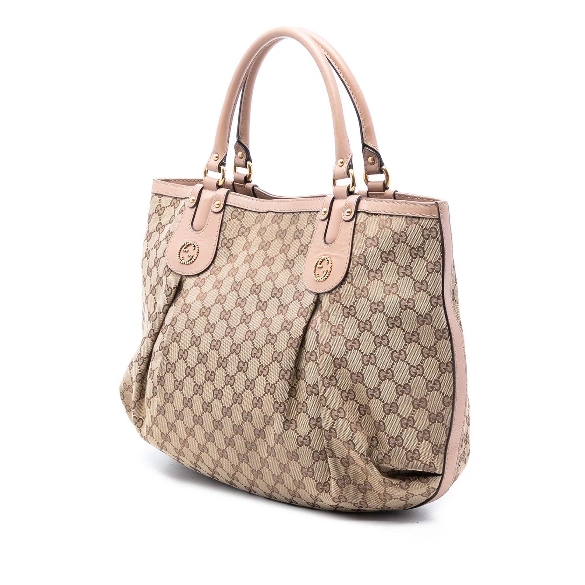 Gucci Large GG Canvas Scarlett Tote