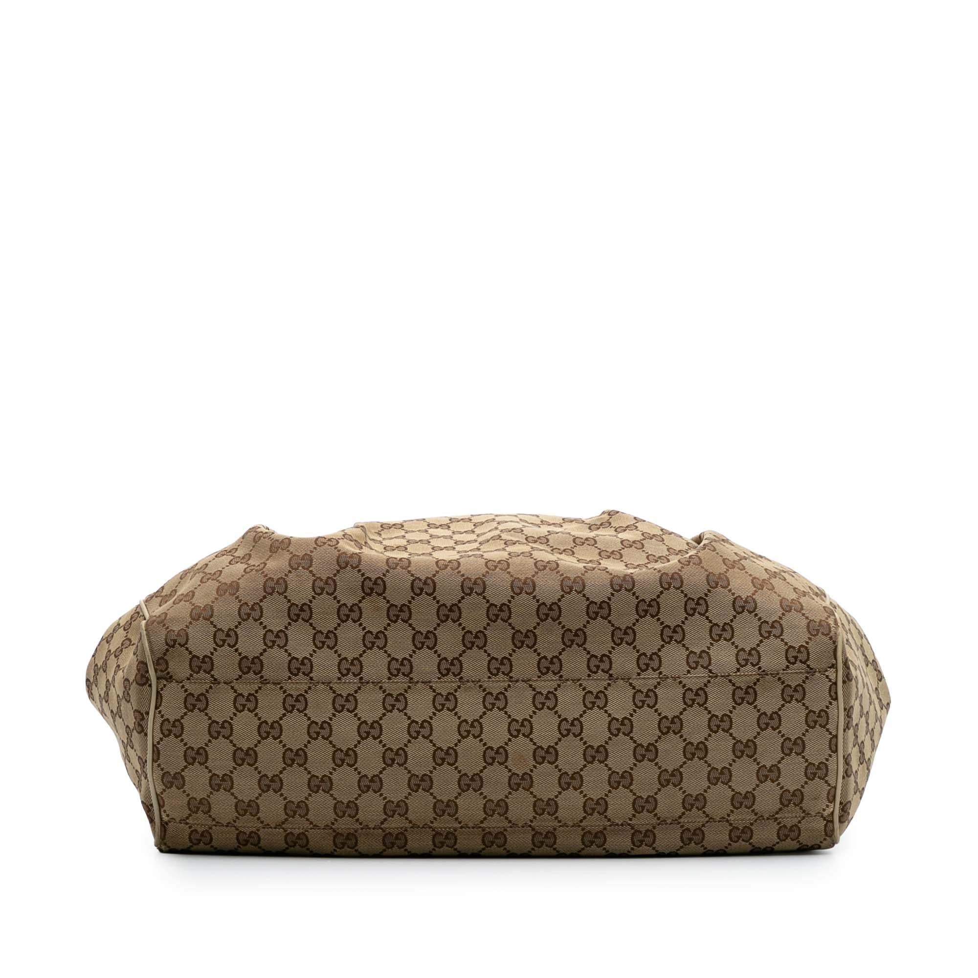 Gucci Large GG Canvas Sukey Tote