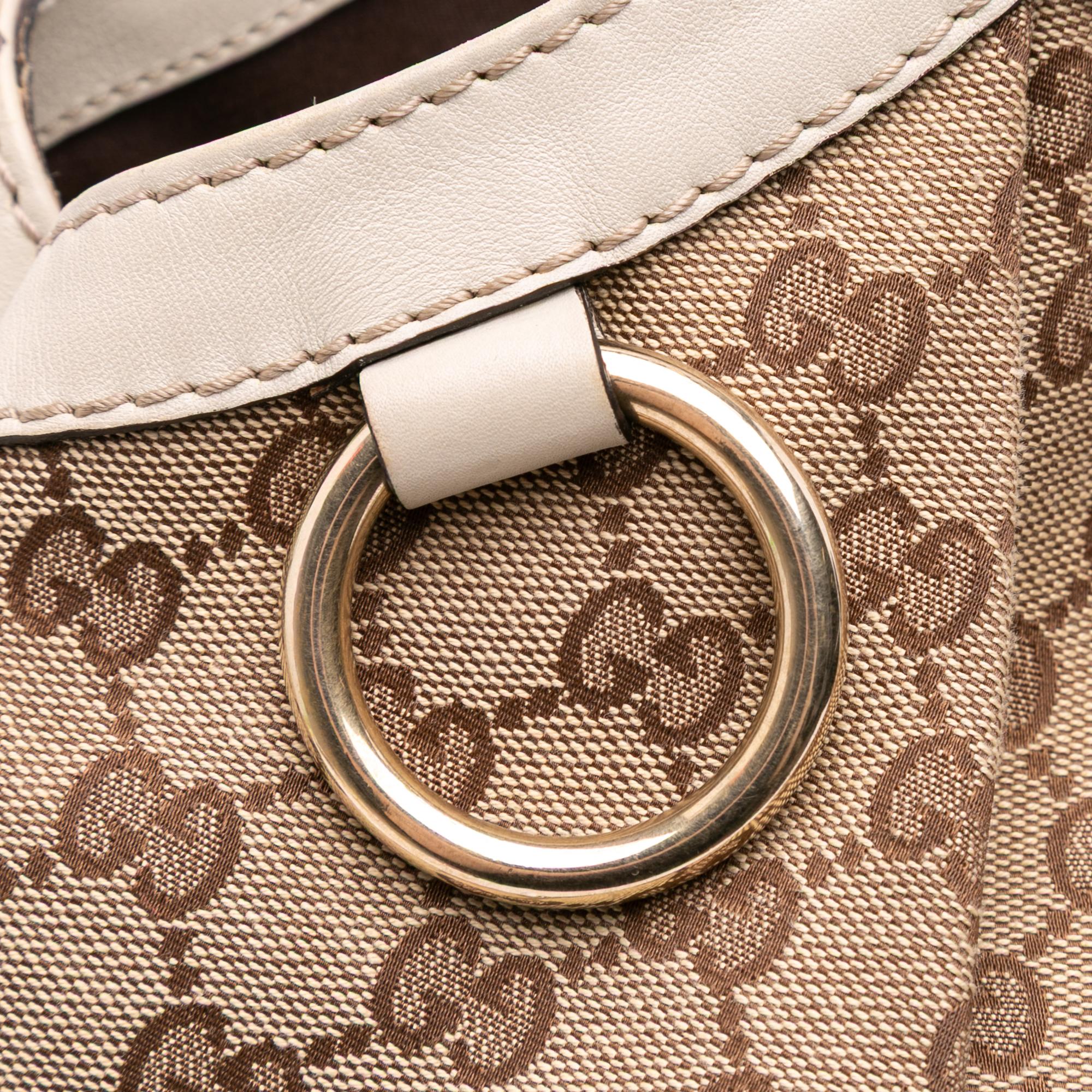 Gucci Large GG Canvas Sukey Tote