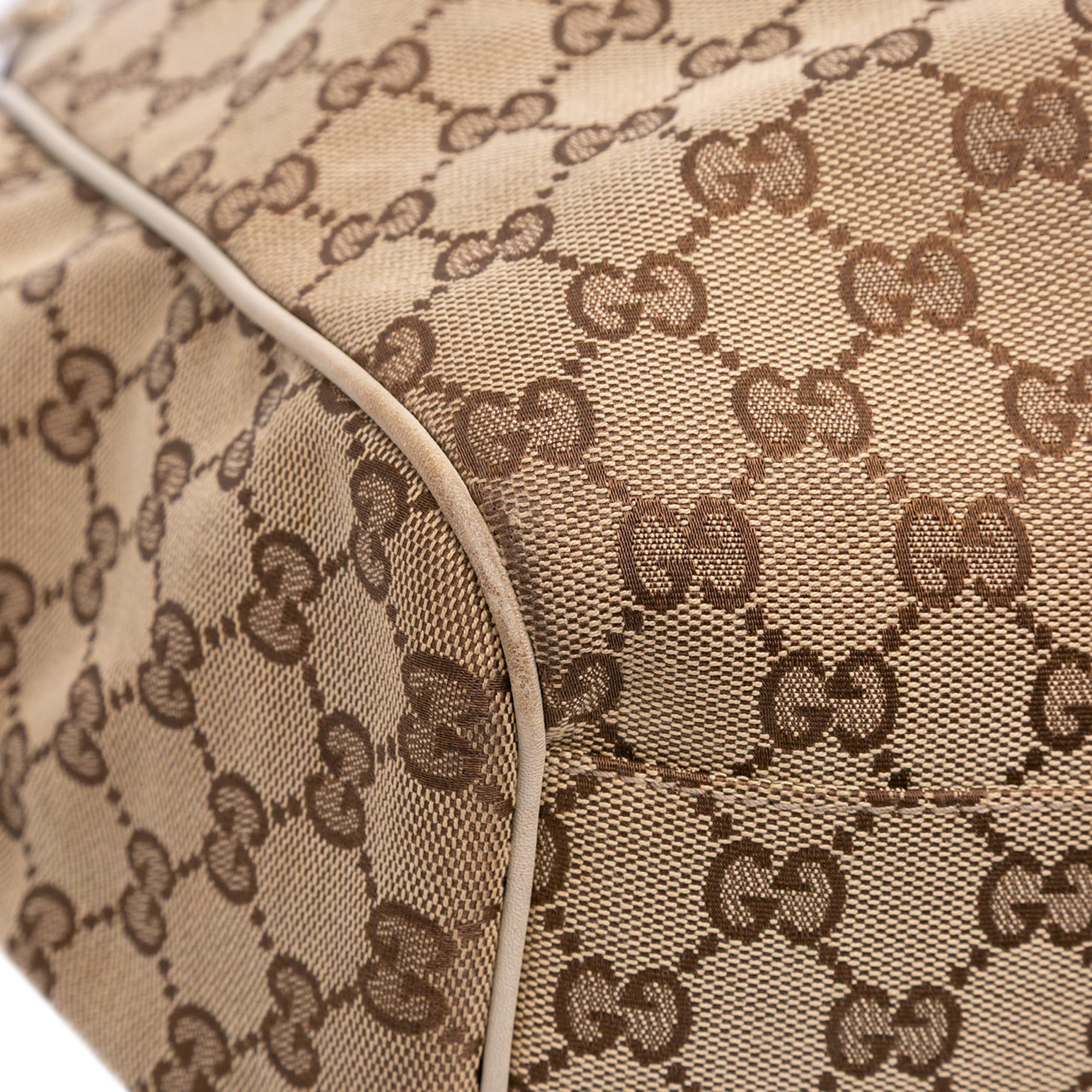 Gucci Large GG Canvas Sukey Tote