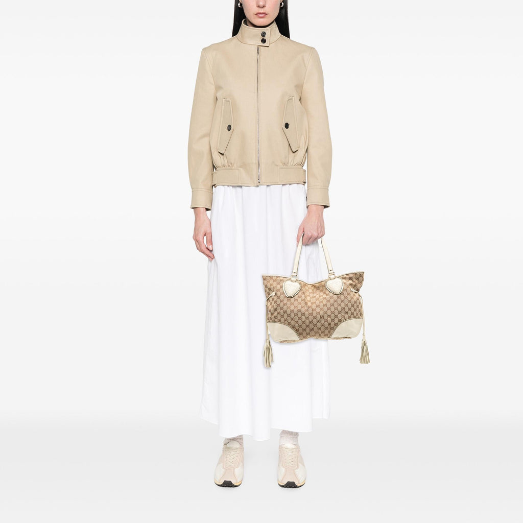 Gucci Large GG Canvas Tribeca Tote