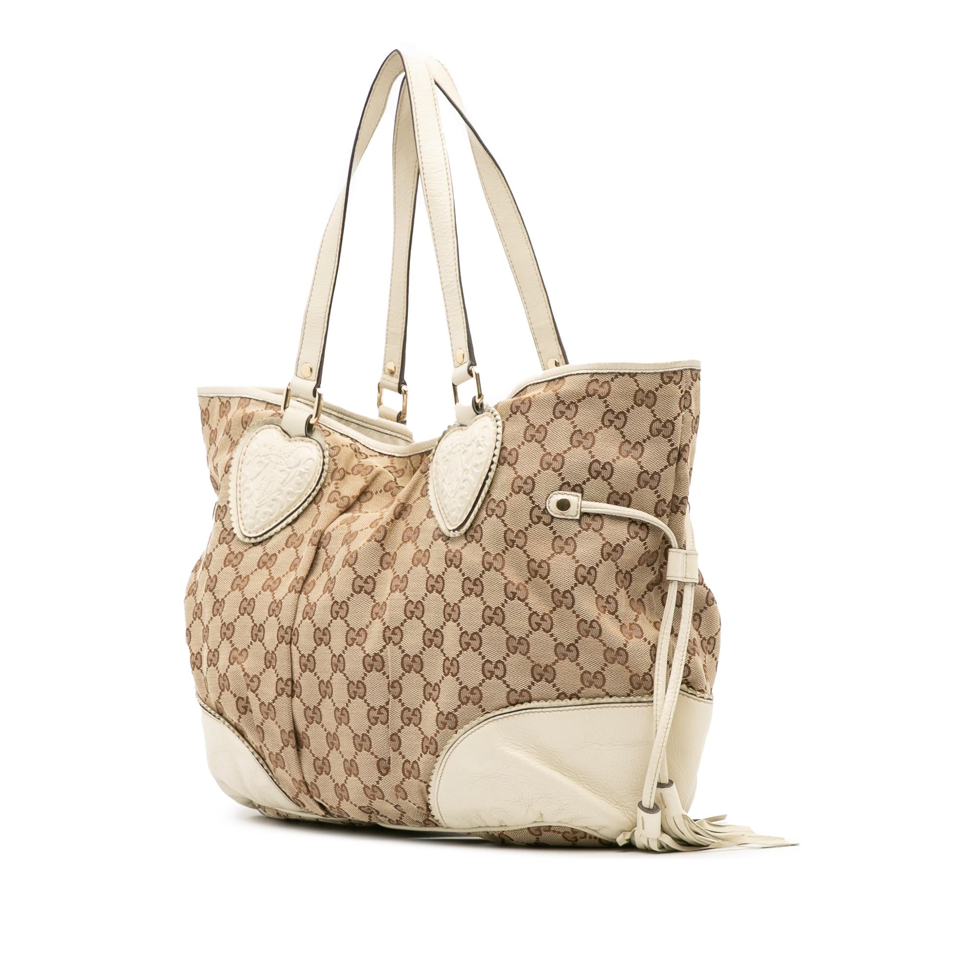 Gucci Large GG Canvas Tribeca Tote