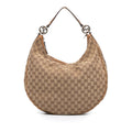 Gucci Large GG Canvas Twins Hobo