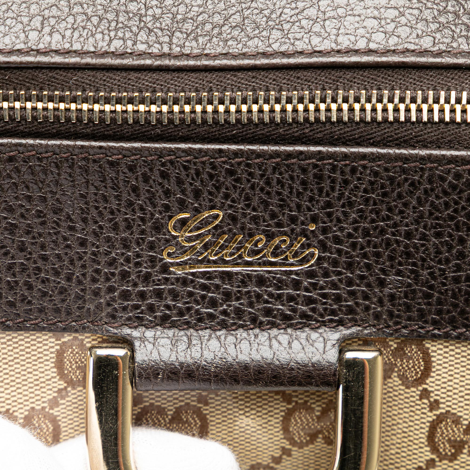 Gucci Large GG Crystal Abbey D Ring Tote