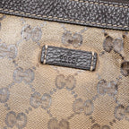 Gucci Large GG Crystal Half Moon Crossbody