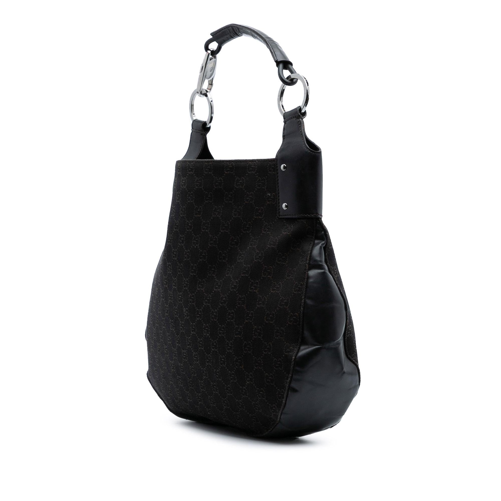 Gucci Large GG Denim Hobo