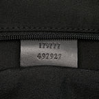 Gucci Large GG Denim Horsebit Classic Ring Hobo