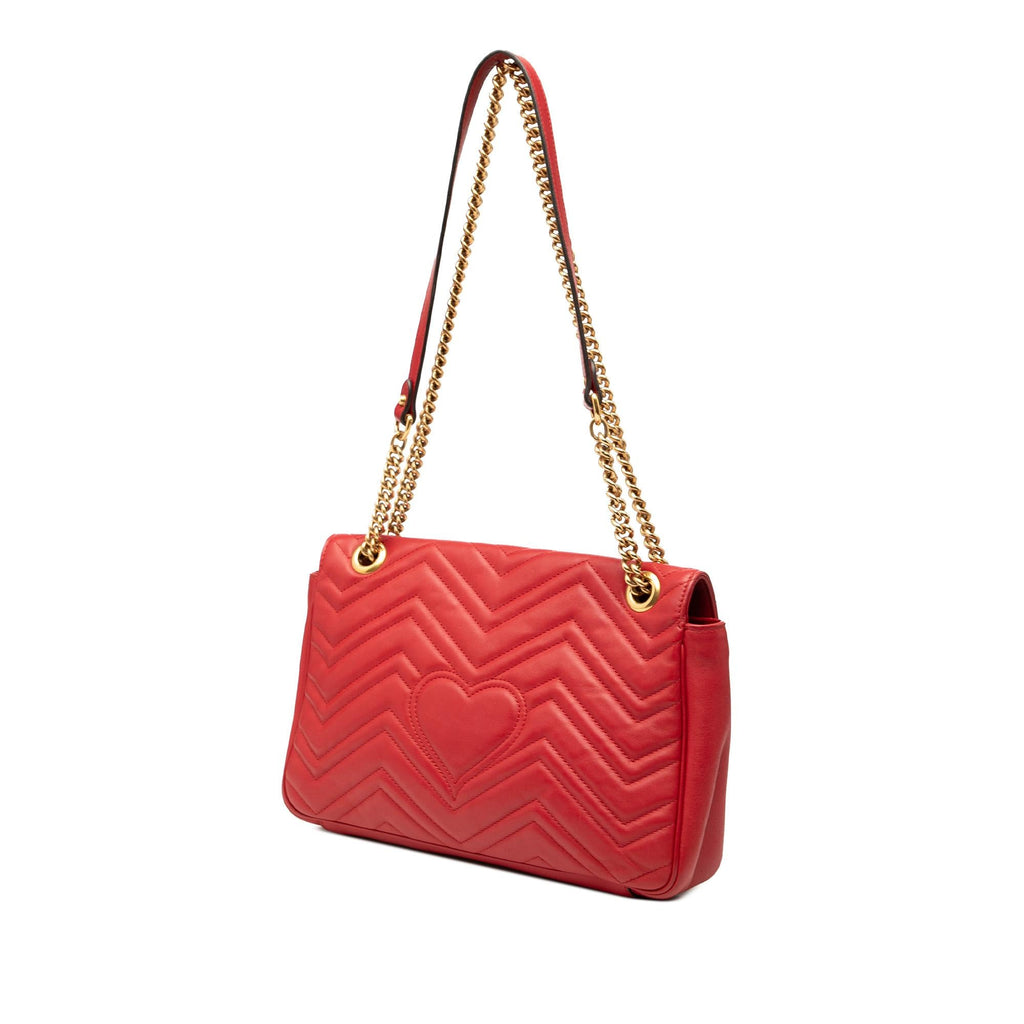 Gucci Large GG Marmont Matelasse Leather Shoulder Bag