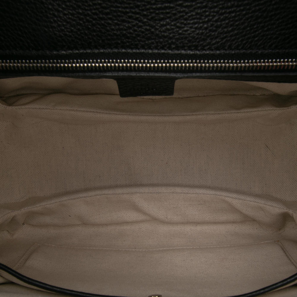 Gucci Large GG Neoprene New Bamboo Top Handle Bag