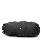 Gucci Large GG Nylon Abbey D Ring Tote
