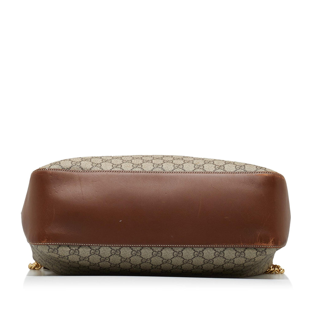 Gucci Large GG Supreme Linea A Hobo (SHG-naOFM6)