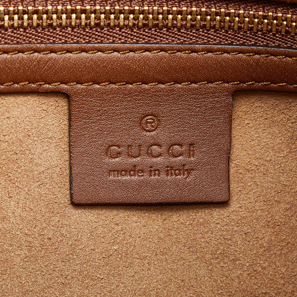 Gucci Large GG Supreme Linea A Hobo (SHG-naOFM6)