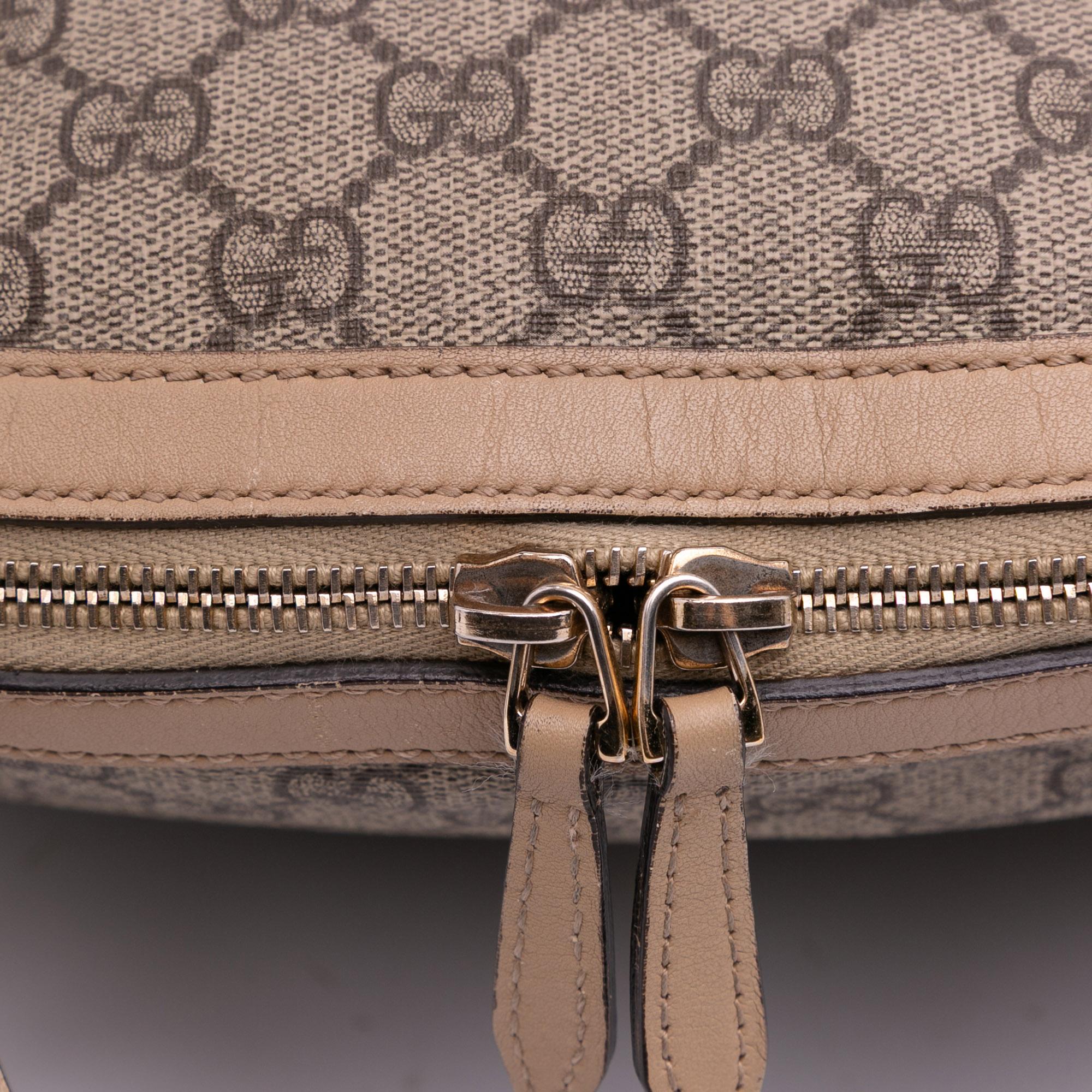 Gucci Large GG Supreme Nice Dome Satchel