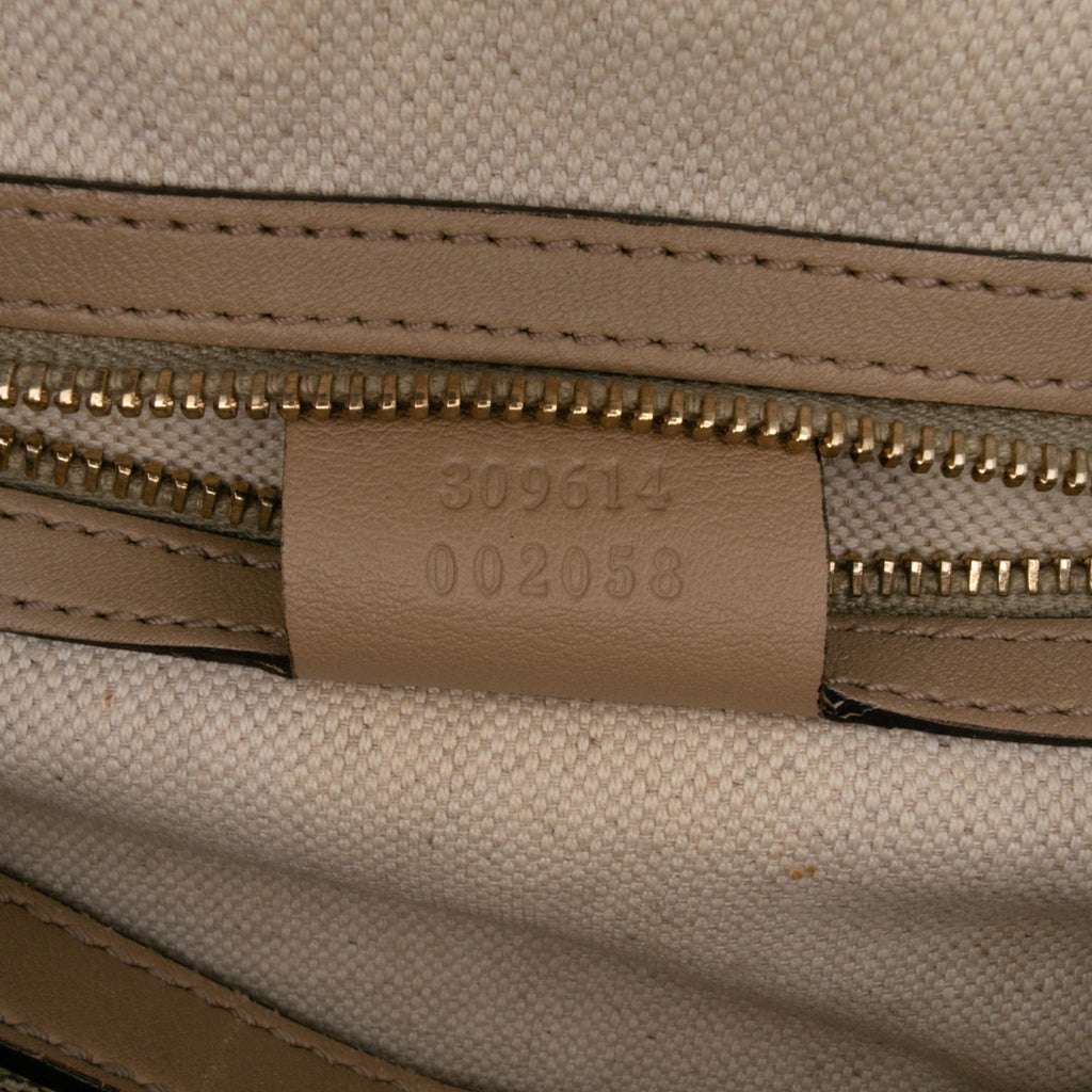 Gucci Large GG Supreme Nice Dome Satchel
