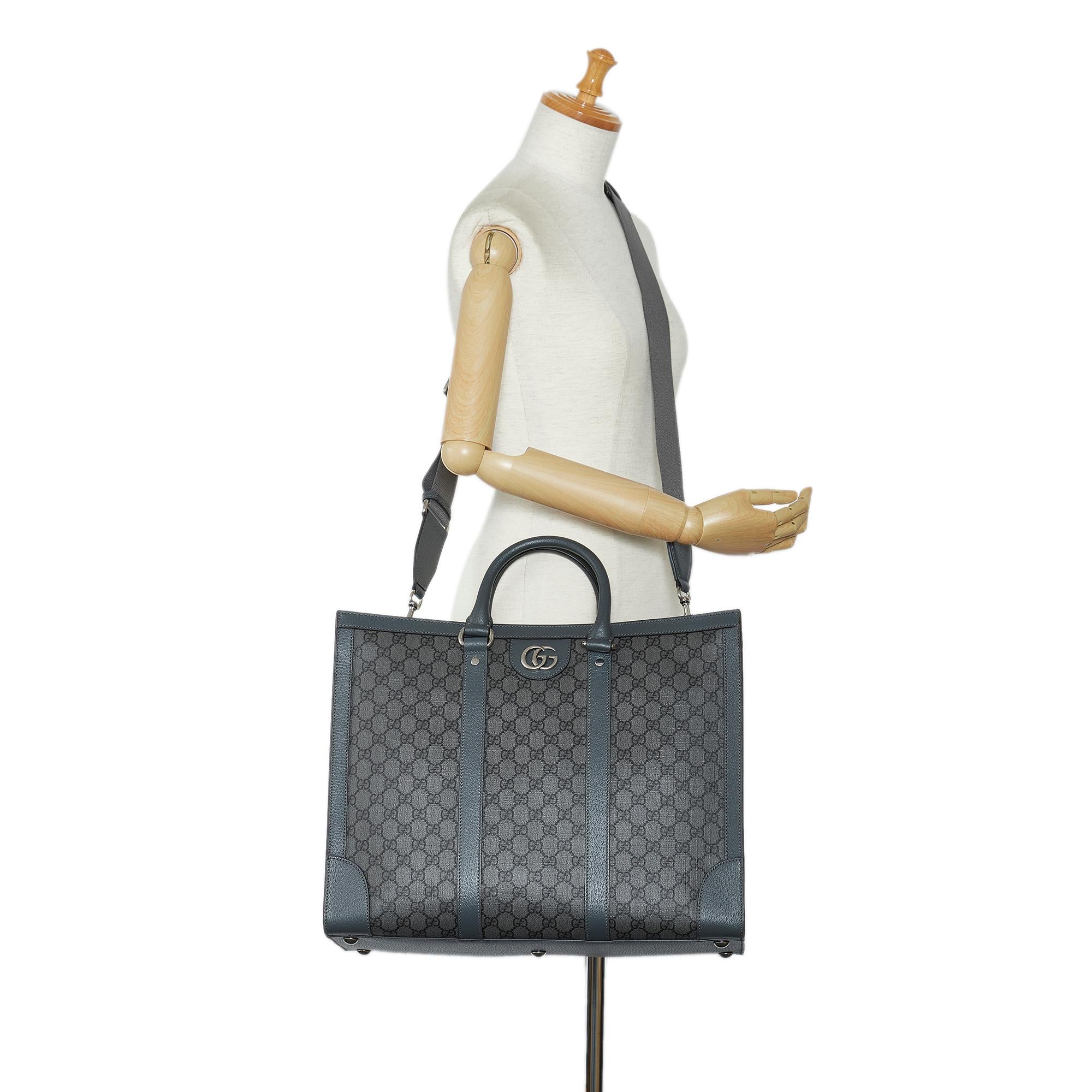 Gucci Large GG Supreme Ophidia Satchel (SHG-yYLnqY)