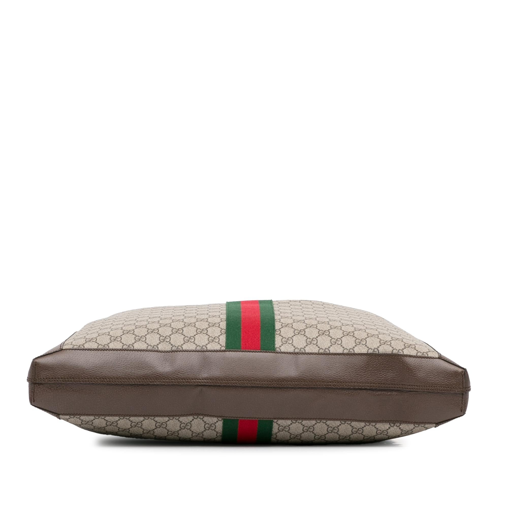 Gucci Large GG Supreme Ophidia Tote Bag (SHG-PkvmIL)