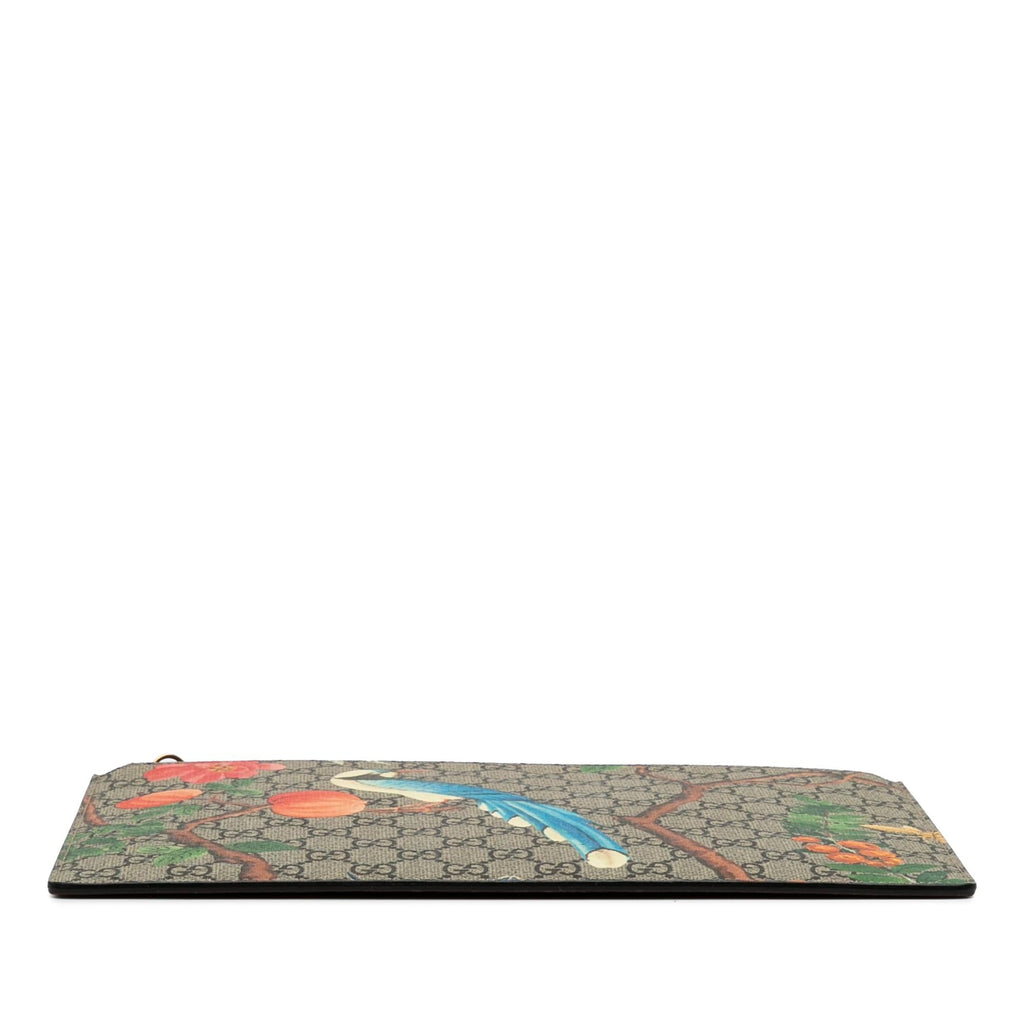 Gucci Large GG Supreme Tian Clutch