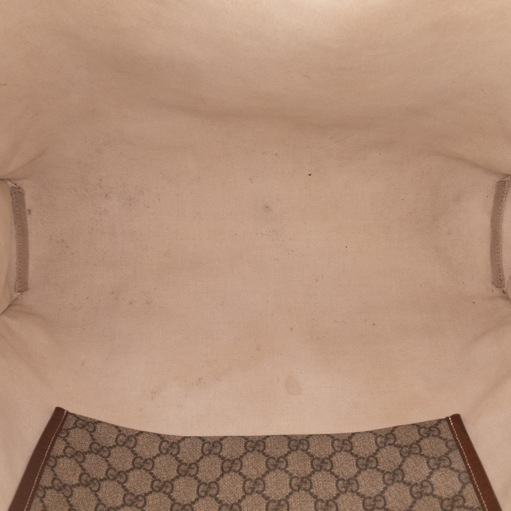 Gucci Large GG Supreme Web Loop Tote