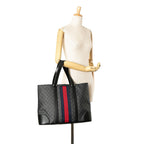 Gucci Large GG Supreme Web Tote